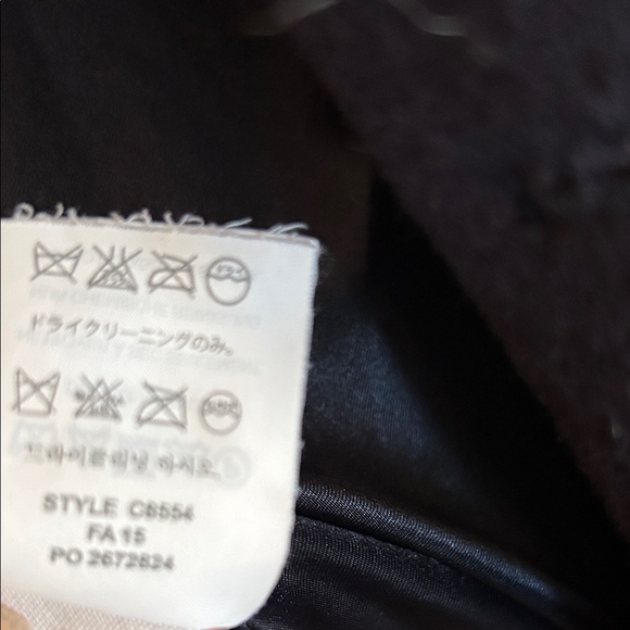 J. Crew Women's Dark Blue Peacoat with Gold Buttons - Picture 14 of 14